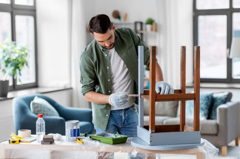 Armoire Painting detail